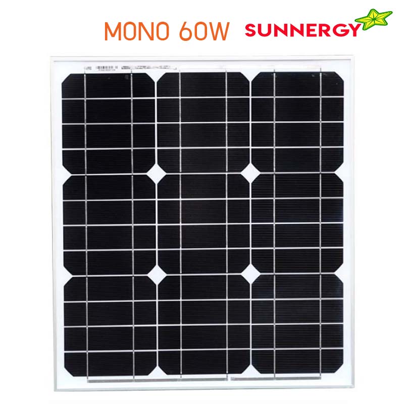 แผงโซล่าเซลล์ MONO 60W