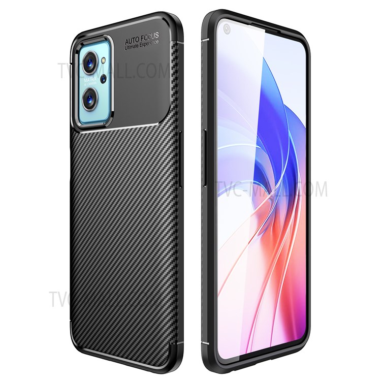 Case Realme 9i # Pre-Order * เคส Thin Soft TPU Anti-Scratch เคสกันกระแทกคาร์บอนไฟเบอร์ *