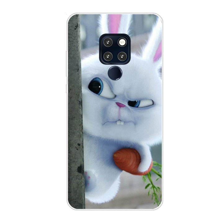 Case Huawei Mate 20 / Pre-order * เคส TPU ใสพิมพ์ลายการ์ตูนน่ารัก *