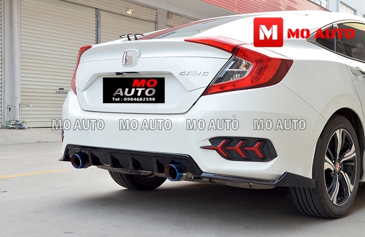 คิ้วกันชนหลังชายล่าง CIVIC FC/MC 2019