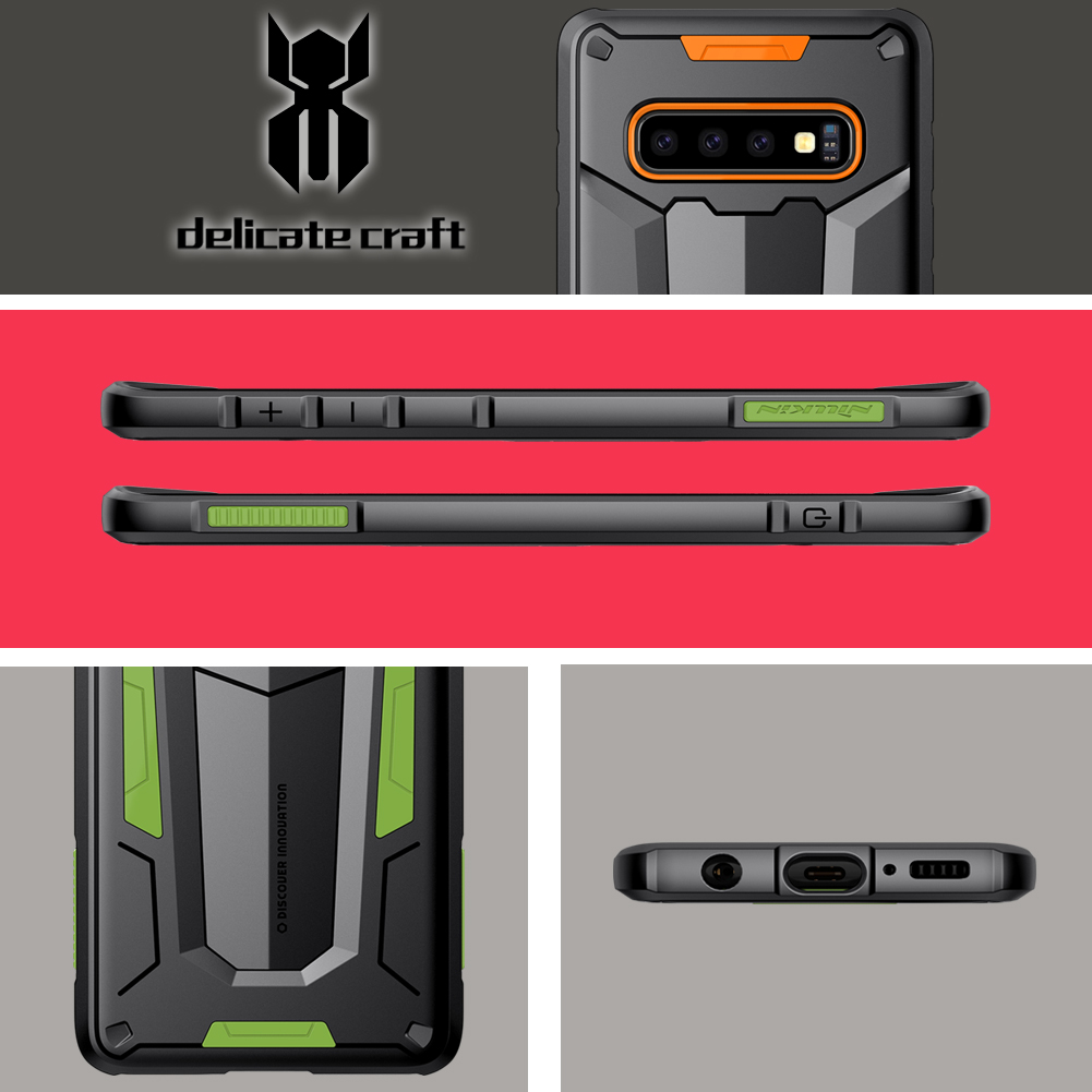 Case Samsung Galaxy S10 / Pre-Order * NILLKIN แข็งแกร่งกว่าเคส Defender II ที่แข็งแกร่ง ดีไซน์เท่ห์บ่งบอกบุคลิกของคุณ *