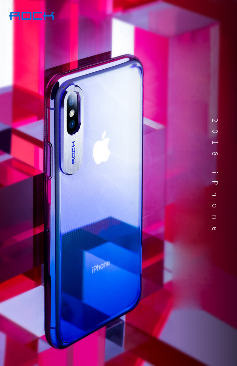 Case iPhone XS / Pre-Order * ROCK อลูมิเนียมอัลลอยด์ + วัสดุพลาสติกแข็งและทนทาน *