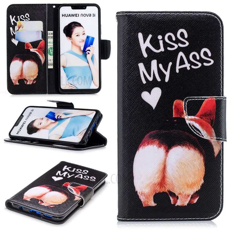 Case Huawei Nova 3i / Pre-Order * รูปแบบการพิมพ์ลาย Wallet สไตล์กระเป๋าสตางค์: ช่องใส่การ์ด 2 ช่อง + กระเป๋าเงิน 1 ใบ *