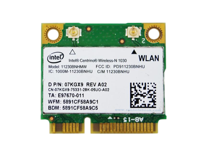 Wireless Card Dell Vostro 3550 แท้ ราคา พิเศษ การ์ดไวไฟ Dell 3550 การ์ดรับสัญญาณ ไวไฟ แท้ ตรงรุ่น ตรงสเปค ประกันศูนย์ Dell Thailand