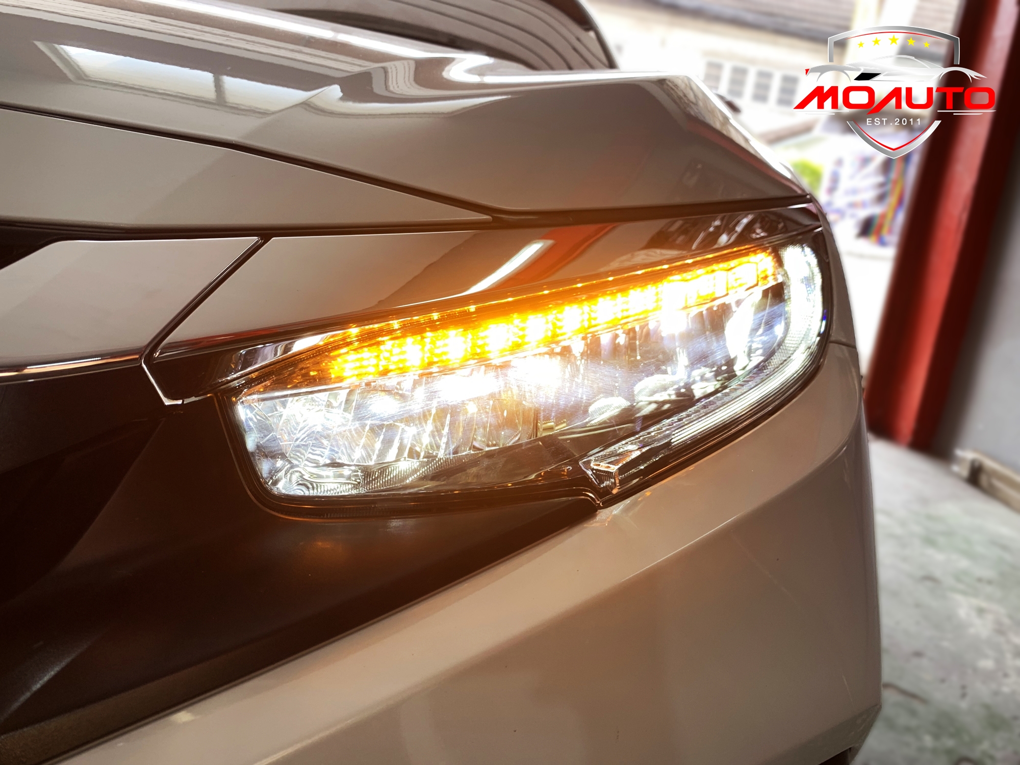 โคมไฟหน้า LED RS แท้ศูนย์ CIVIC FC / MC 2019-2021