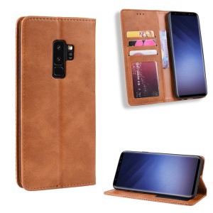 Case Samsung Galaxy S9 Plus / Pre-Order * เคสสไตล์วินเทจซองหนังกระเป๋าสตางค์ *