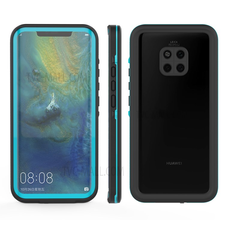 Case Huawei Mate 20 Pro / Pre-order * SHELLBOX Clear Back IP68 เคสกันน้ำ คุณภาพสูงทำจากวัสดุ TPU + PC + PTE เป็นมิตรกับสิ่งแวดล้อม *