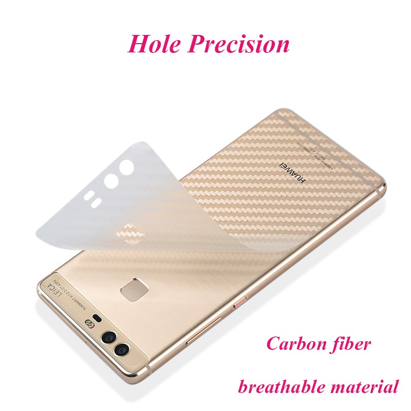 ฟิล์มกันรอย ด้านหลัง Huawei Mate 9 Pro / Pre-order * 3D คาร์บอนไฟเบอร์ปกหลังฟิล์มป้องกันลื่น *