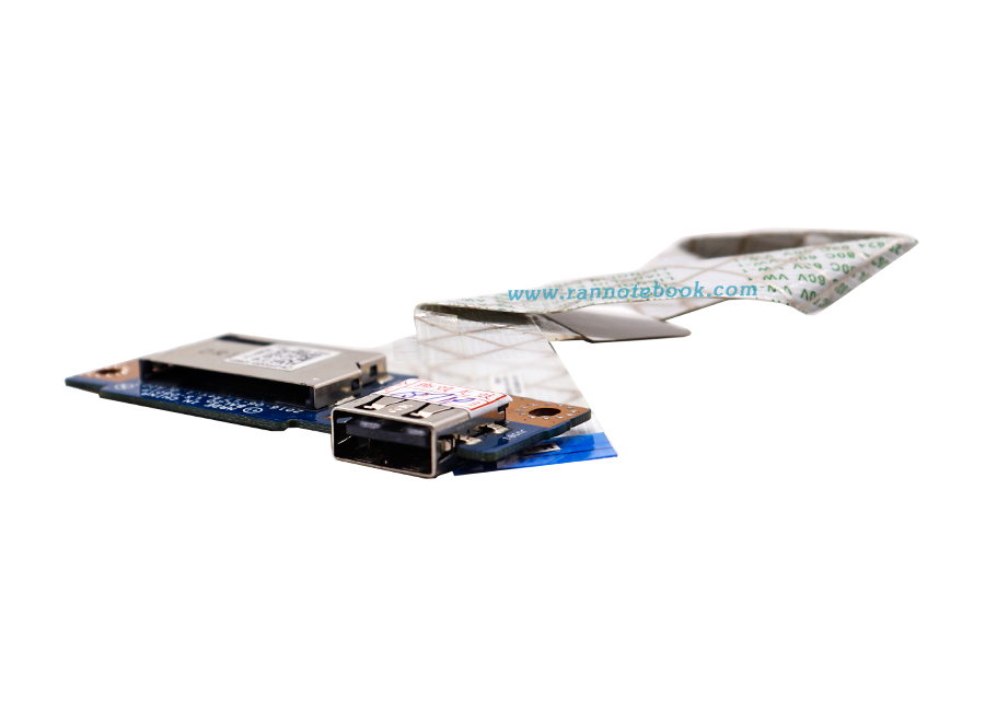 USB SD Card Reader IO Circuit Board Dell Inspiron 17 5767 อะไหล่แท้ จากศูนย์ Dell Thaland