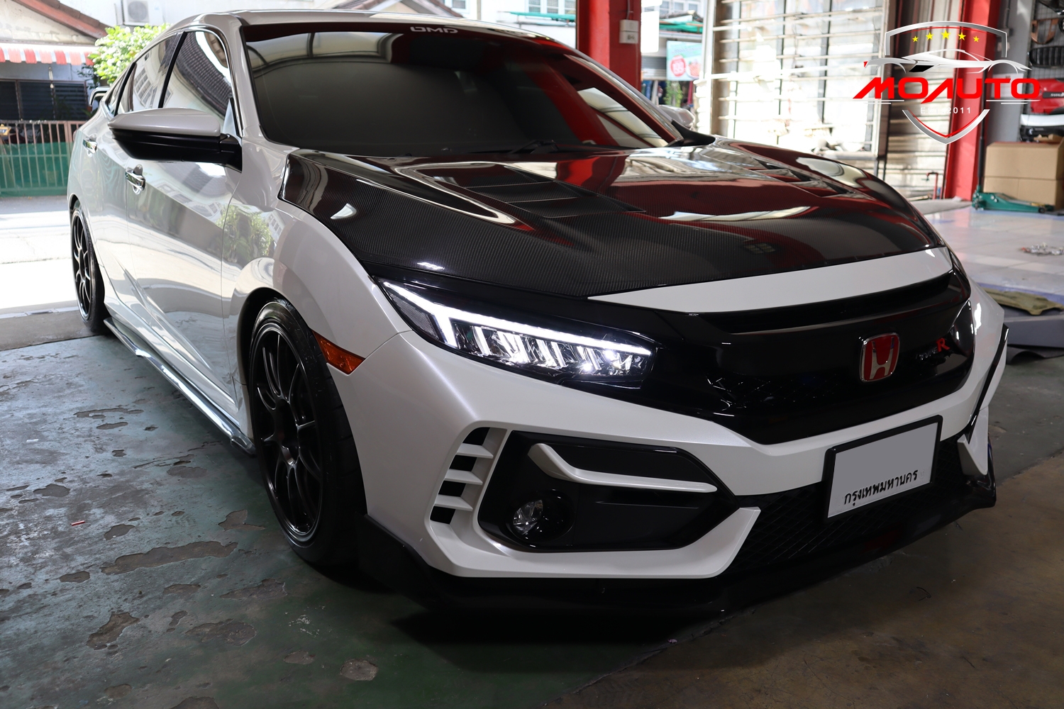 โคมไฟหน้า LED ทรง Audi Style CIVIC FC / FK 2016-2021