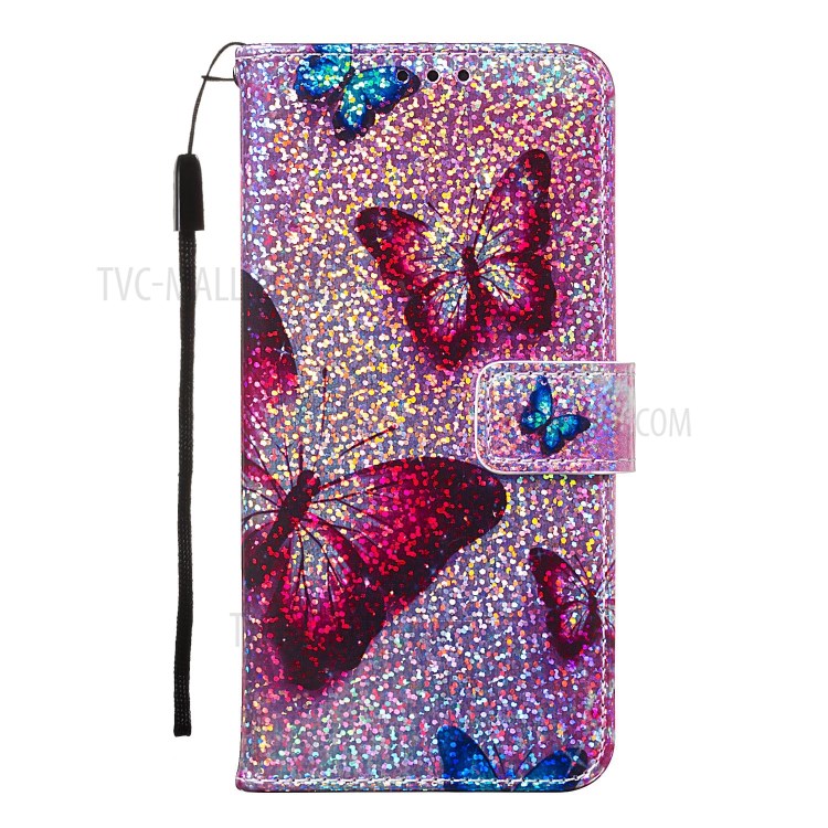 Case Huawei Y9 Prime 2019 / Pre-Order * รูปแบบการพิมพ์แววเลื่อมแวววาว ช่อง Wallet ด้านในสำหรับการ์ดและที่เก็บเงินสด *
