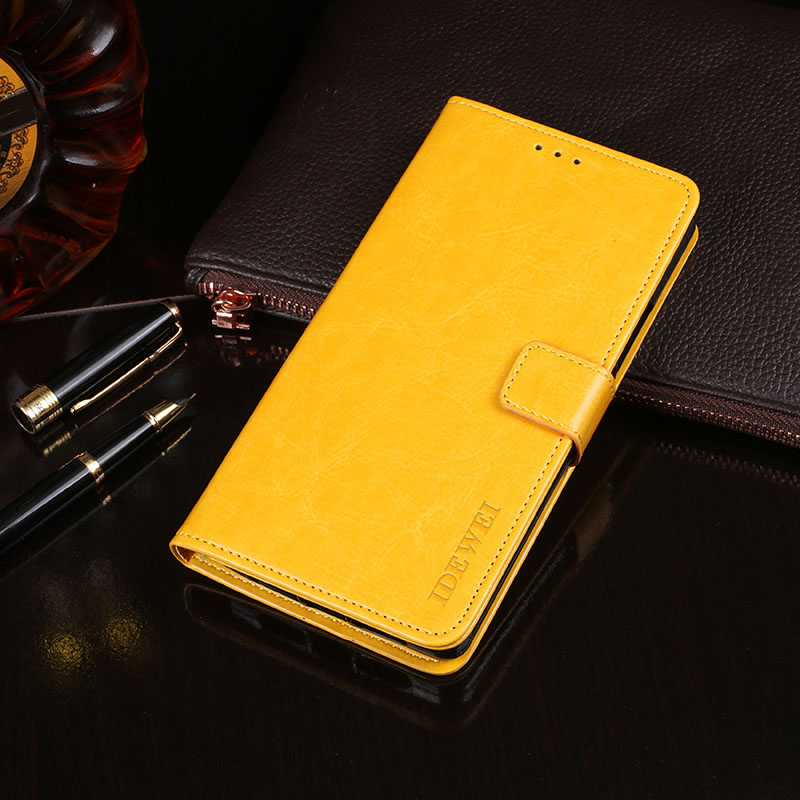 Case Xiaomi Mi 11 5G # Pre-Order * IDEWEI เคสมือถือหนังพร้อมการออกแบบกระเป๋าสตางค์ Folio Flip *