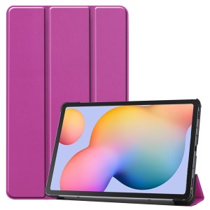 Case Samsung Galaxy Tab S6 Lite / Pre-Order * เคสซองหนัง 3 - พับยืน หนัง PU ด้านหน้า, หลังพลาสติกเคสที่มีผิวหนัง *
