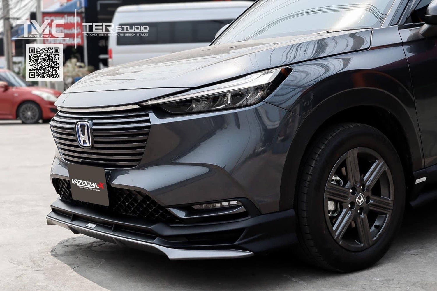 ชุดแต่งสเกิร์ตรอบคัน New HR-V 2022 ทรง 𝙑𝙖𝙯𝙤𝙤𝙢𝙖-𝙓