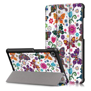 Case Lenovo Tab M7 / Pre-order * รูปแบบการพิมพ์ลายหนัง PU เคส 3- พับ *