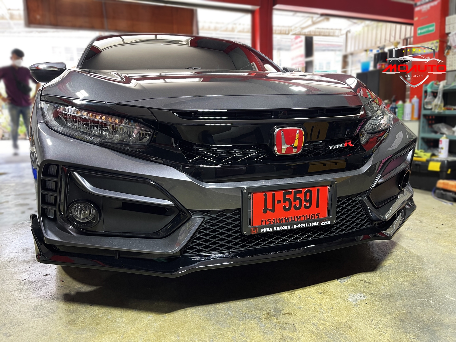 ชุดแต่ง TYPE-R MC กันชนหน้างานดิบ CIVIC FC / FK 2016 - 2021