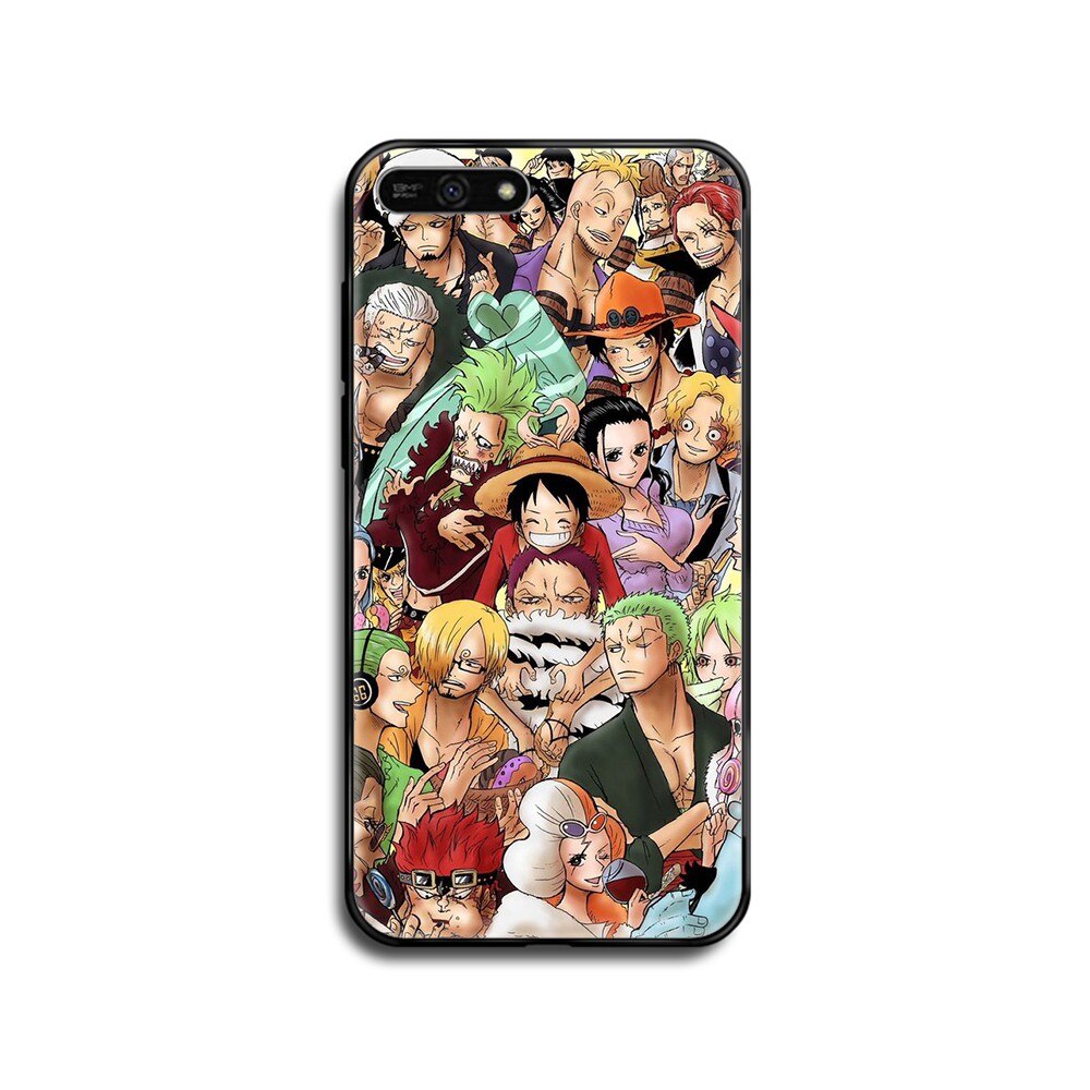 Case Huawei Mate 9 / Pre-order * One piece เคส TPU นิ่มพื้นดำพิมพ์ลาย *