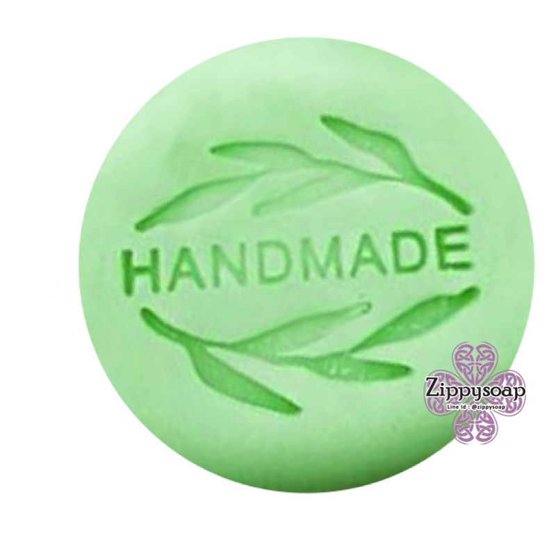แสตมป์สบู่ ใบไม้ handmade 007284