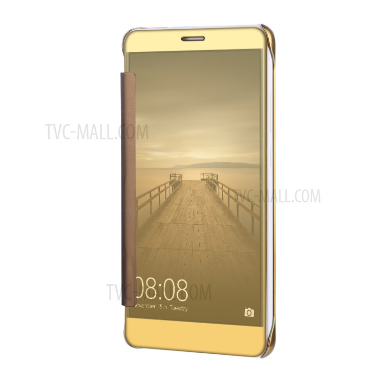 Case Huawei Mate 9 / Pre-order * Smart Case พื้นผิวกระจกชุบด้วยไฟฟ้าสามารถนำมาใช้เป็นกระจก *