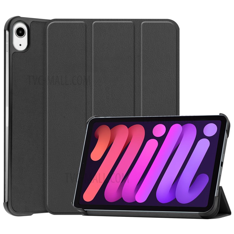 Case iPad mini 6 (2021) # Pre-Order * เคส 3 - พับยืนหนัง PU สมาร์ทแท็บเล็ตที่ครอบคลุมป้องกัน *