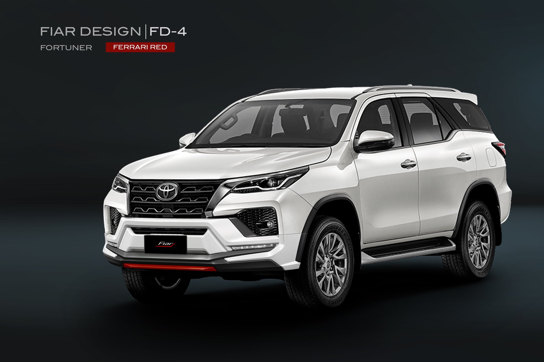 ชุดแต่งสเกิร์ตรอบคัน FD-4R Fortuner 2020