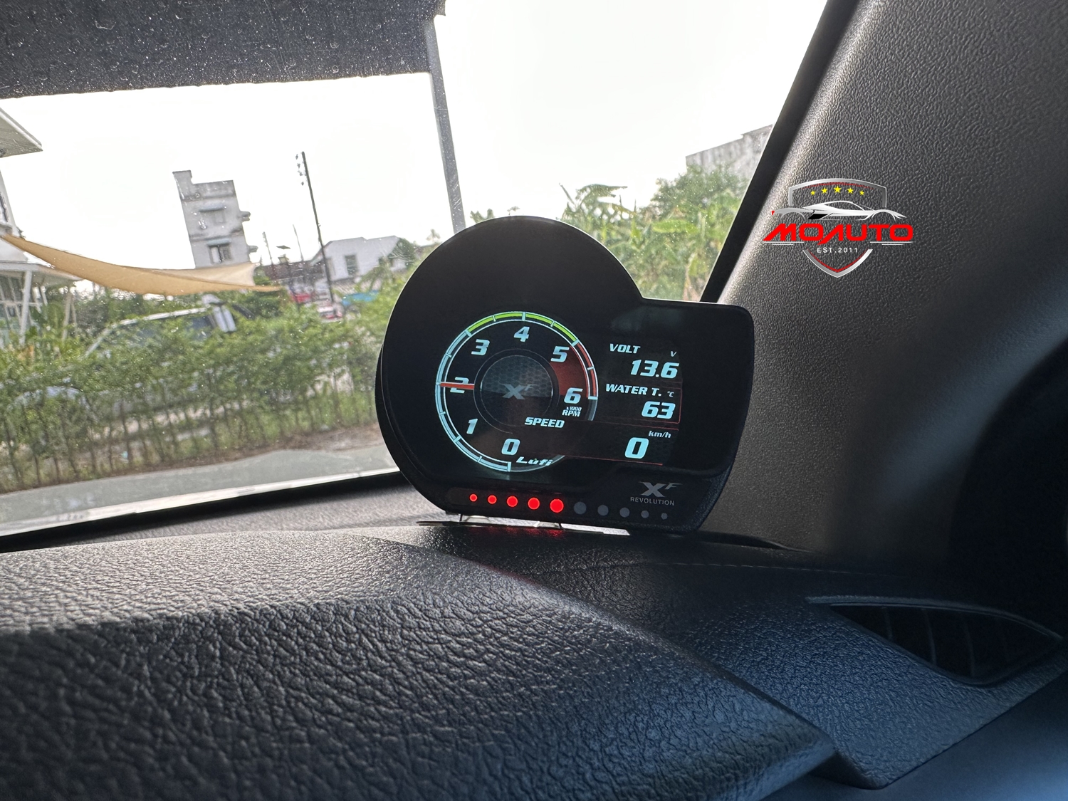 เกจวัด OBD2 Lufi XF Revolution Smart Gauge รุ่น TOP