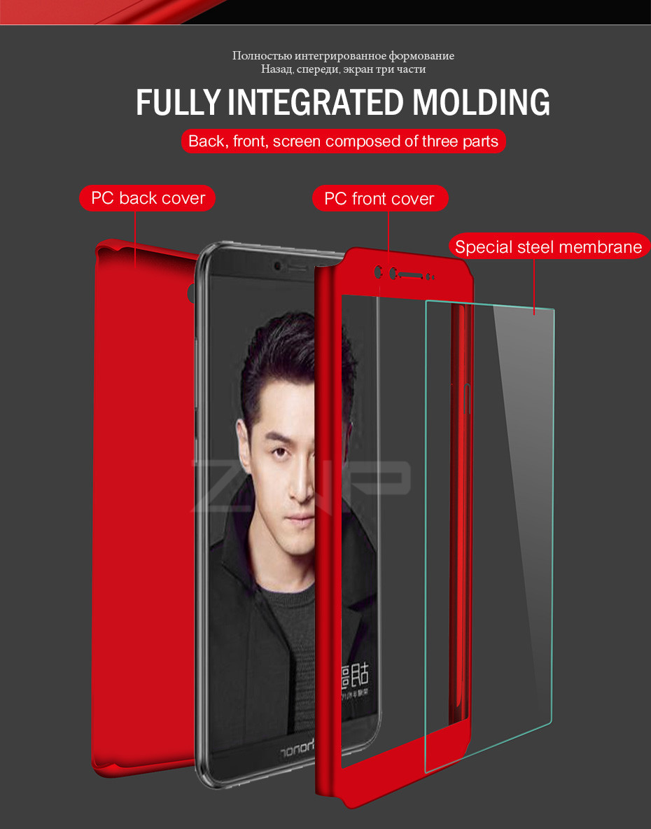 Case Huawei P20 Pro / Pre-order * เคสป้องกันมีฝาครอบเต็ม 360 องศา + กระจกนิรภัย *