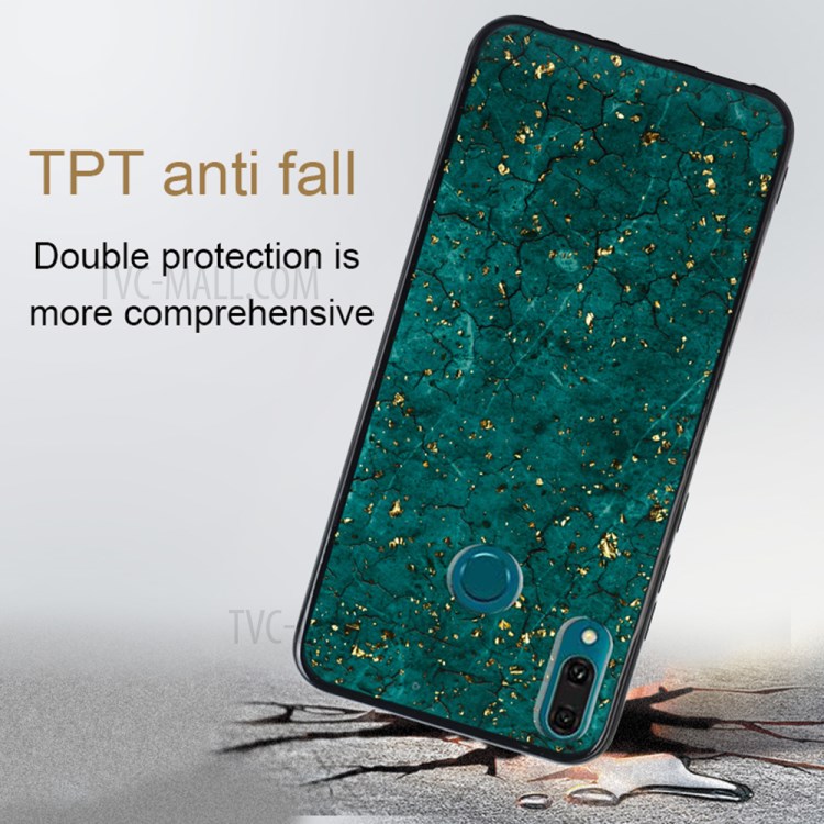 Case Huawei Y9 2019 / Pre-orde * เคสเคลือบปั๊มทองคำเลอค่าหรูหรา วัสดุ TPU อ่อนนุ่มยืดหยุ่นและทนทาน *