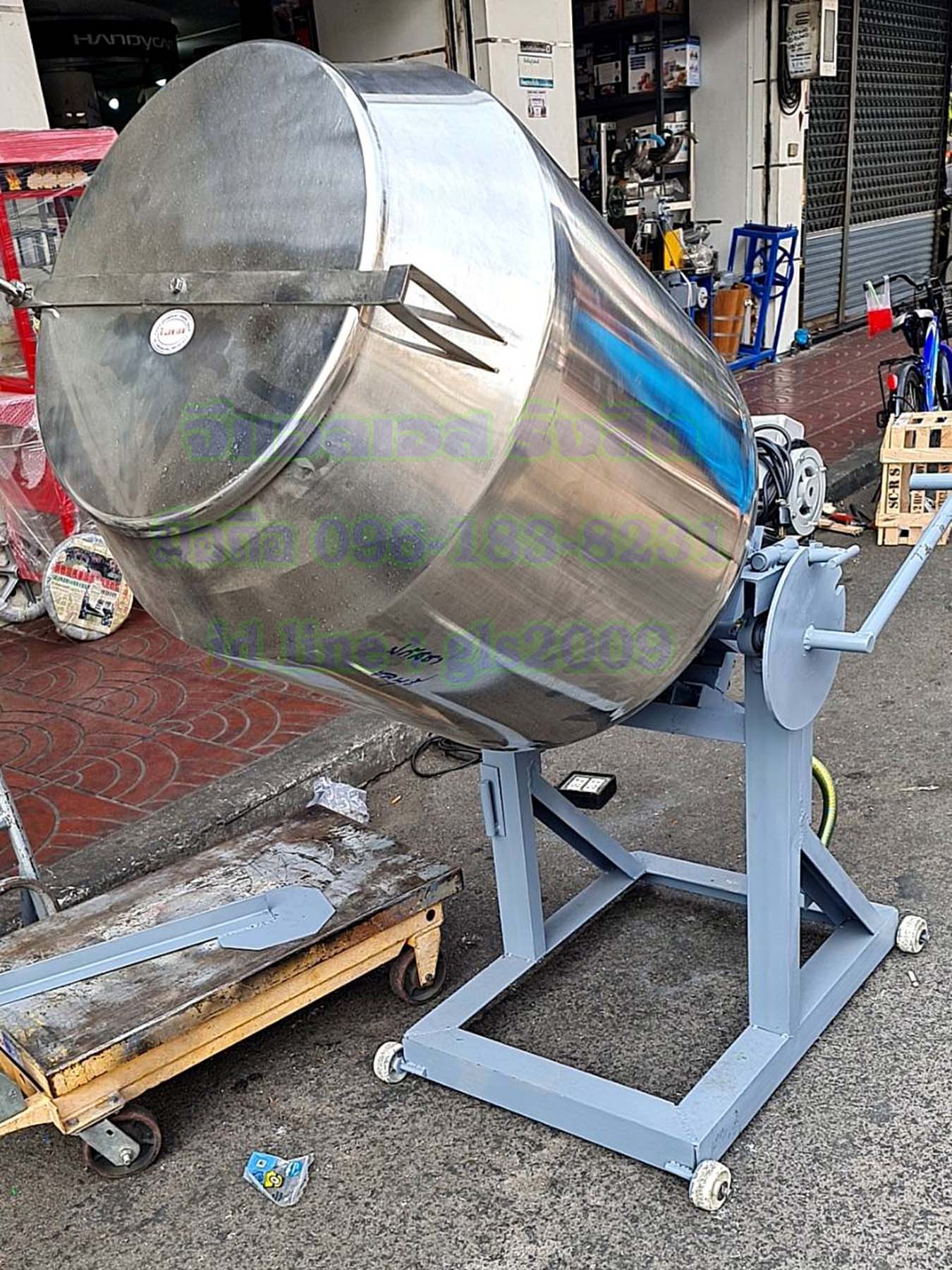 เครื่องคั่วพริก7-10กิโลกรัม ขนาด25X28นิ้ว