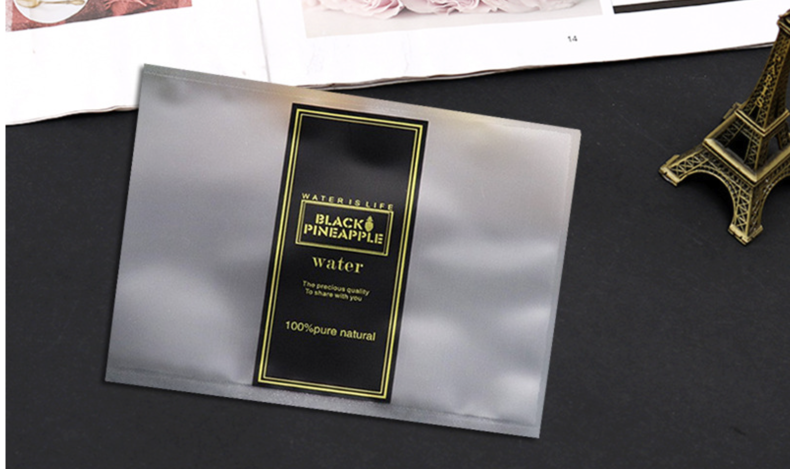 ซองใสขุ่นซีล 3 ด้าน ไม่รวมสติ๊กเกอร์ 100 ชิ้น โปรดเลือกขนาด 005160