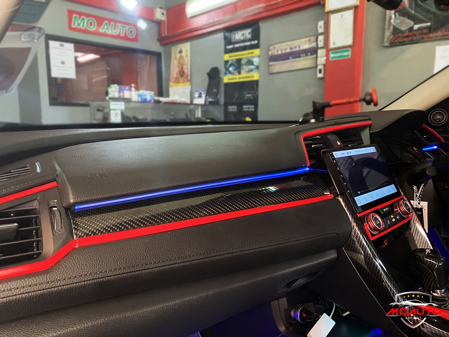 ไฟ Ambient light ตรงรุ่น V1 CIVIC FC / FK