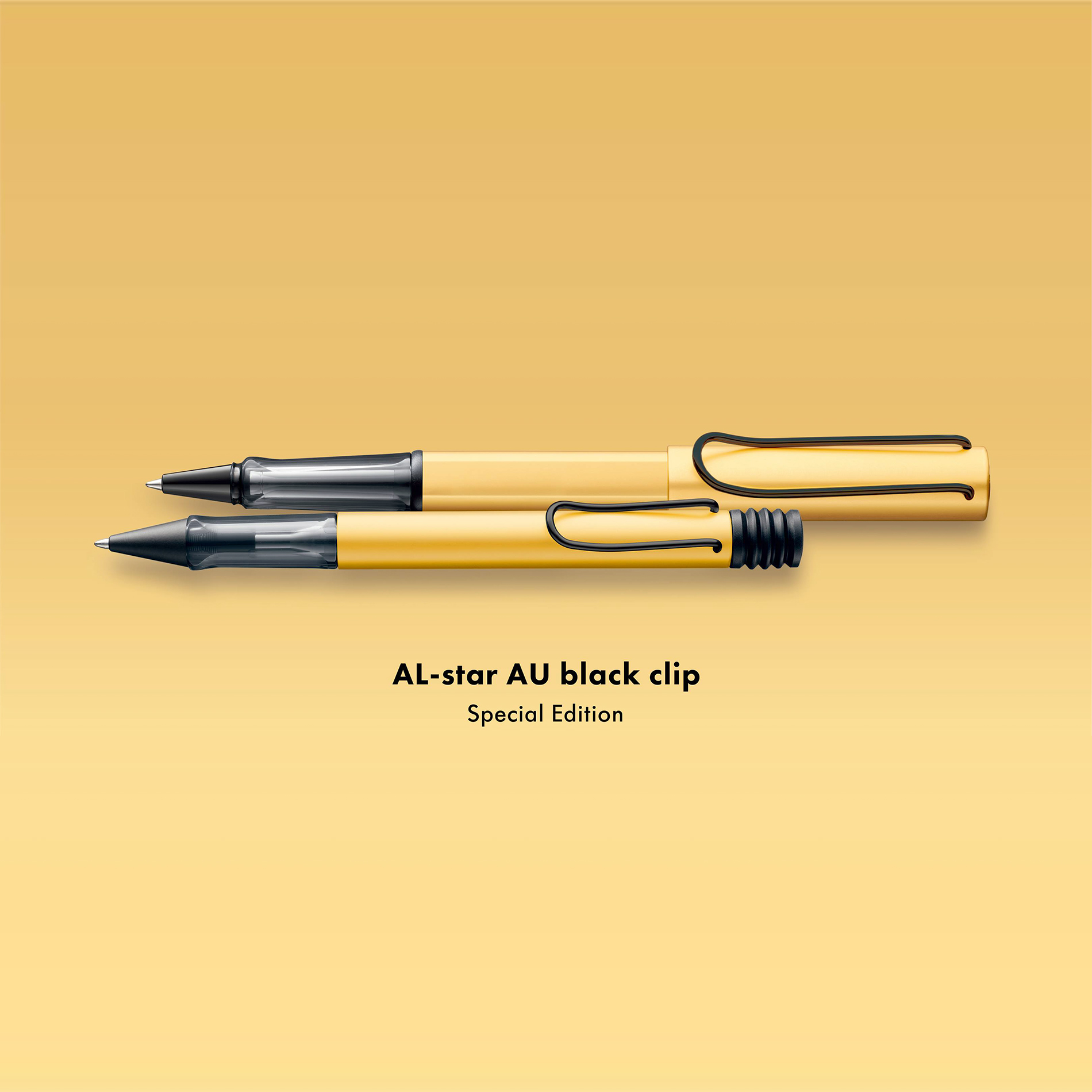LAMY Al-star ballpoint gold black clip 2020 limited edition