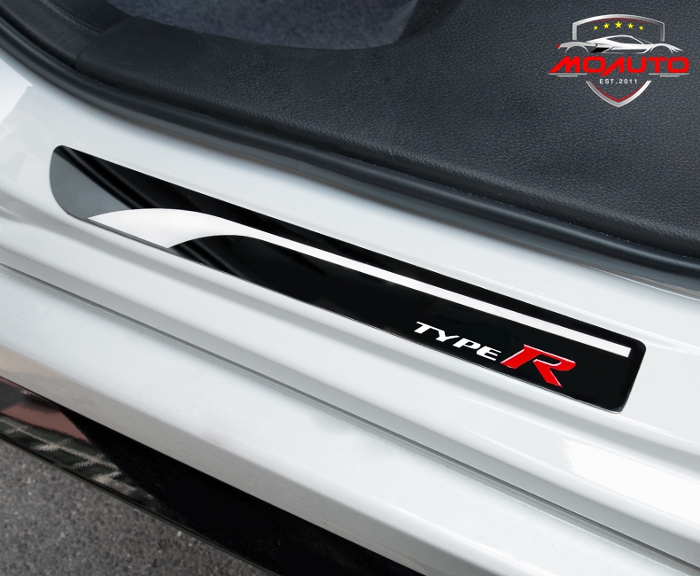 สคับเพลทกันรอยชายบันได TYPE-R FOR CIVIC FC/FK/FC MC