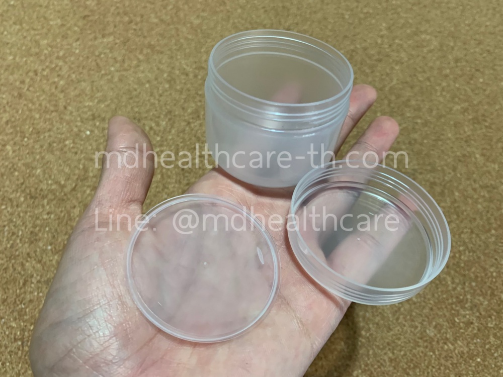 กระปุกครีม กระปุกครีมพลาสติก 50กรัม (10ชิ้น/ชิ้นละ7บาท)