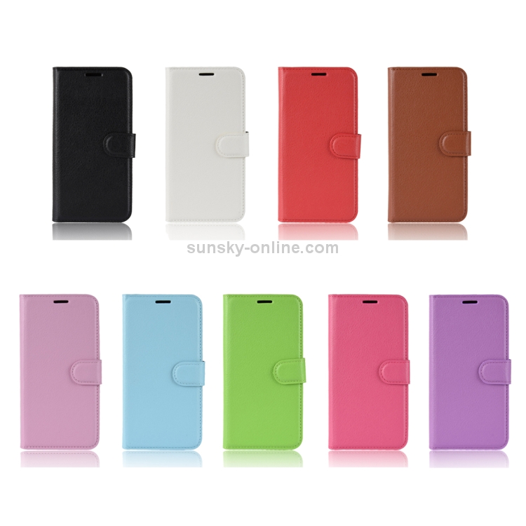 Case OPPO Find X # Pre-Order * เคสผิวลิ้นจี่ กับผู้ถือบัตรและสล็อตและกระเป๋าสตางค์ *