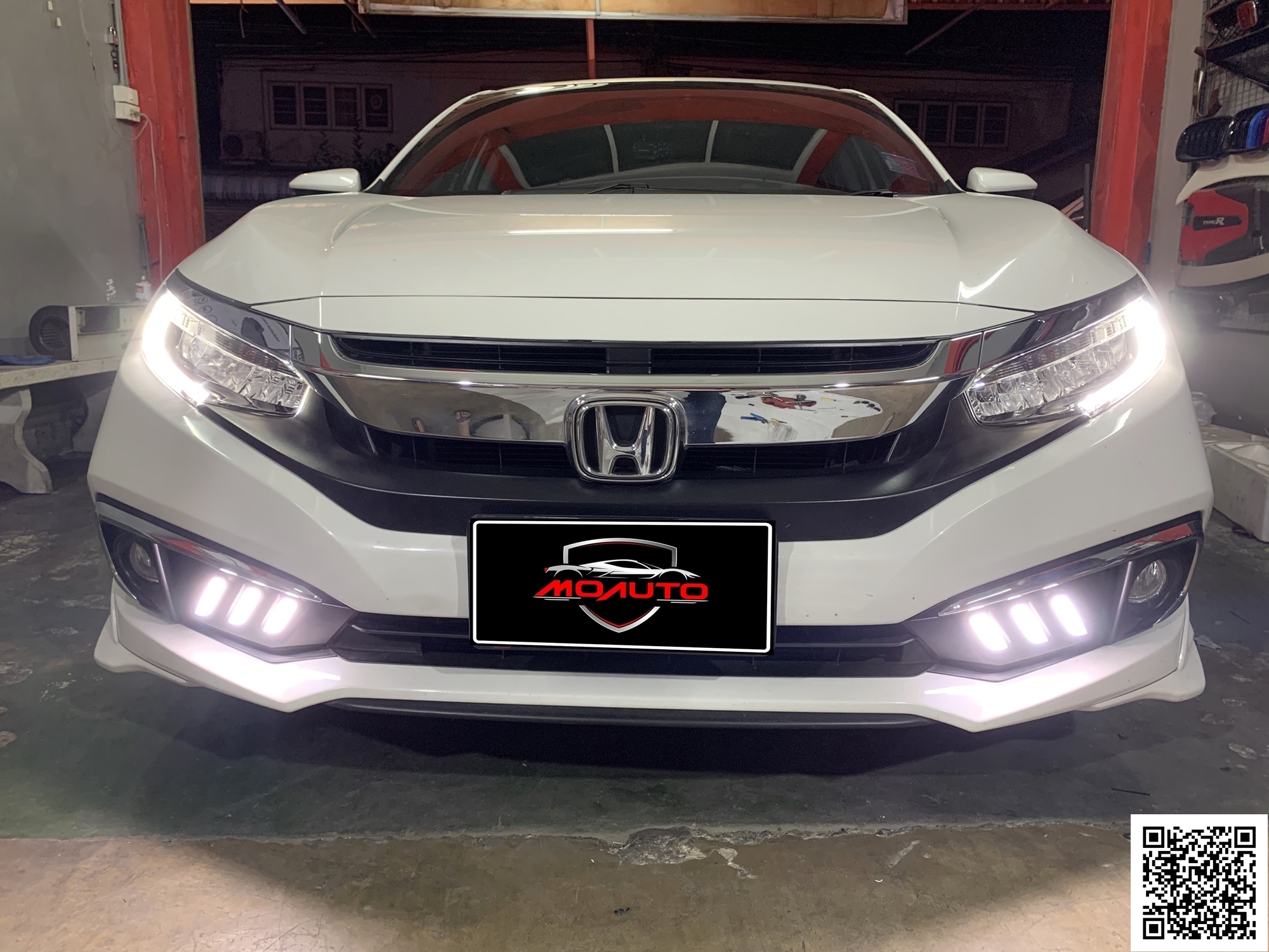 โคมไฟหน้า LED RS แท้ศูนย์ CIVIC FC / MC 2019-2021