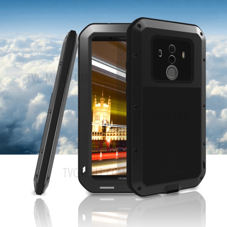 Case Huawei Mate 10 Pro / Pre-order * LOVE MEI วัสดุ: โลหะ + ซิลิโคน + แก้วหุ้มเกราะ *