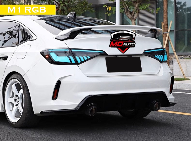 ไฟท้าย FULL LED CIVIC FE ทรง M1 RGB