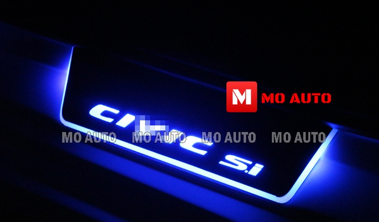 ชายบันไดกันรอย LED CIVIC Si FC/FK/MC 2019