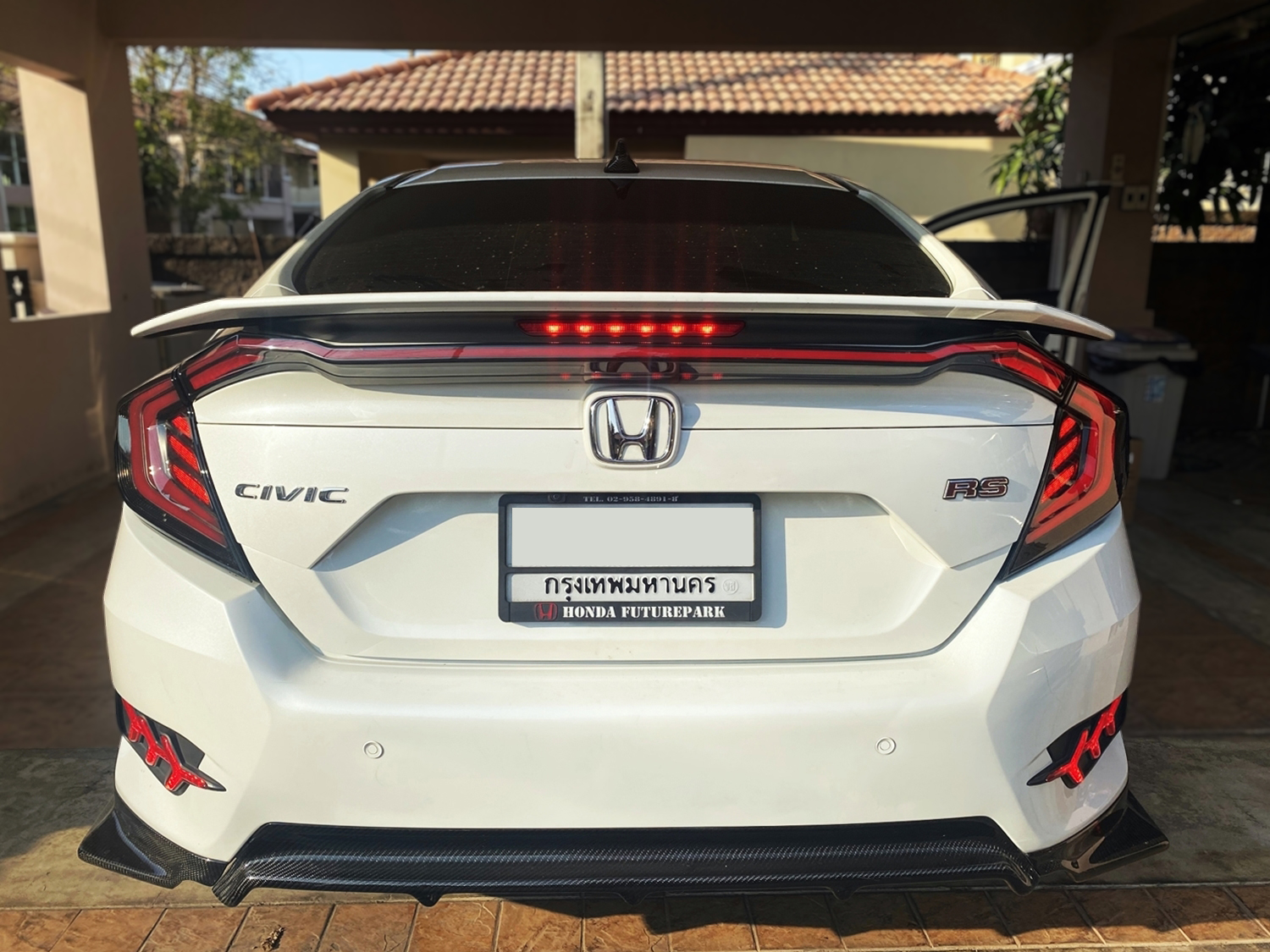 ไฟท้าย LED M-STEP พร้อมไฟฝากระโปรงท้าย CIVIC FC 2016 - 2021