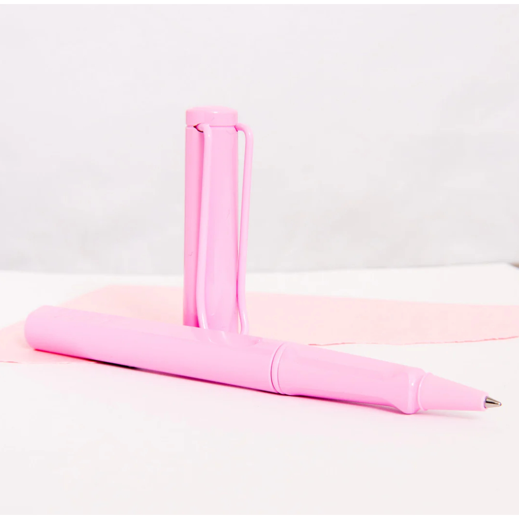 Lamy Safari Light Rose Rollerball Pen 2023 Special Edition