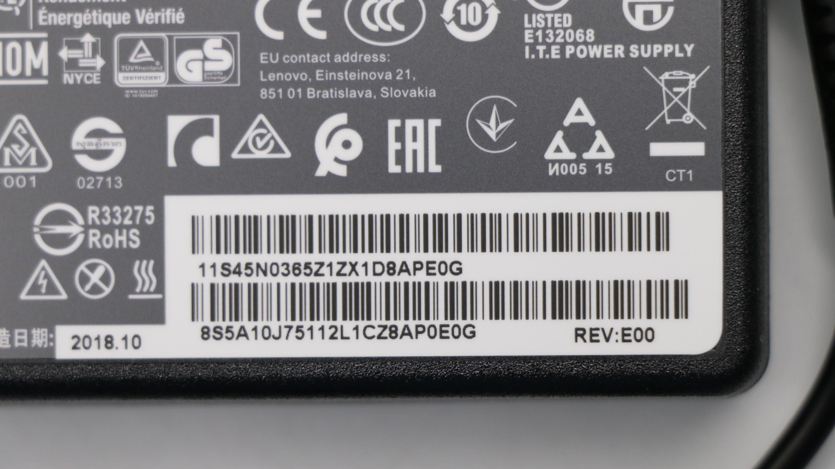 Adapter Lenovo C360 All-in-One 135W แท้ ตรงรุ่น ราคาพิเศษ ประกันศูนย์ Lenovo สายชาร์จ โน๊ตบุ๊ค Lenovo C360 All-in-One แท้