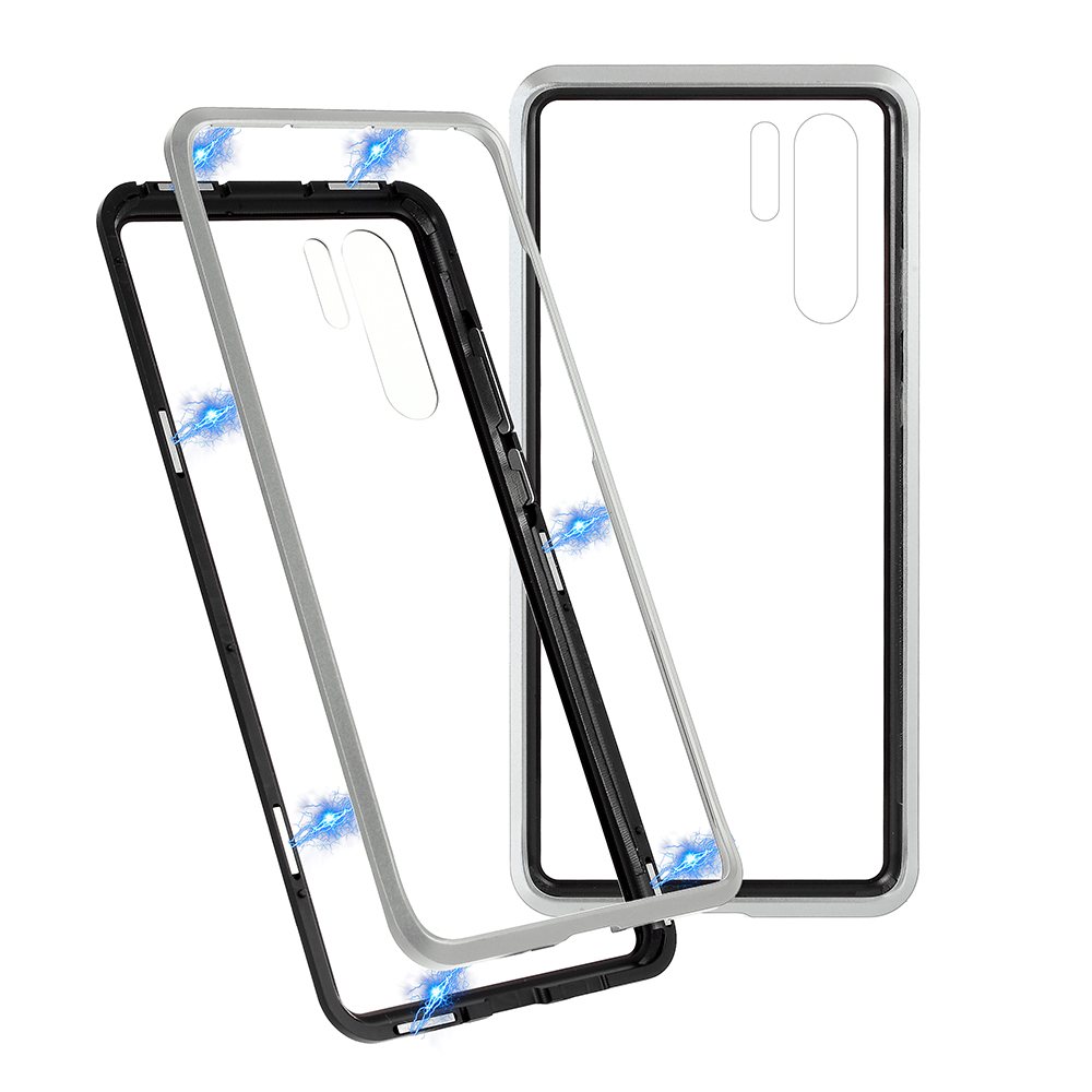 Case Huawei P30 Pro / Pre-Order * กรอบโลหะแม่เหล็กถอดได้ + ฝาครอบป้องกันกระจกหลัง *