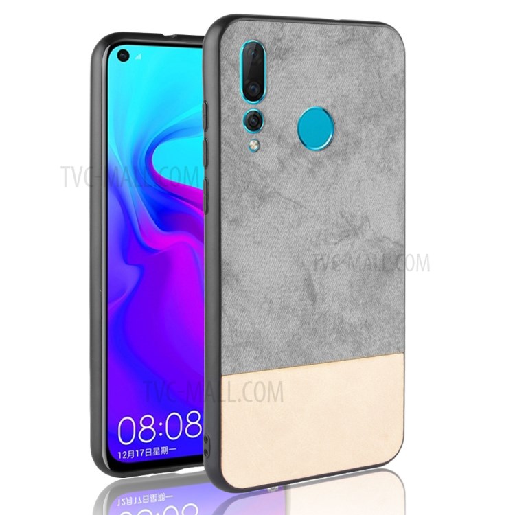 Case Huawei Nova 4 / Pre-Order * สองสี Splicing หนัง PU เคลือบ PC + TPU ไฮบริด *