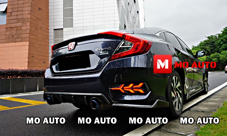 ไฟเบรคกันชนท้าย AUDI Style Civic FC 2016-2021