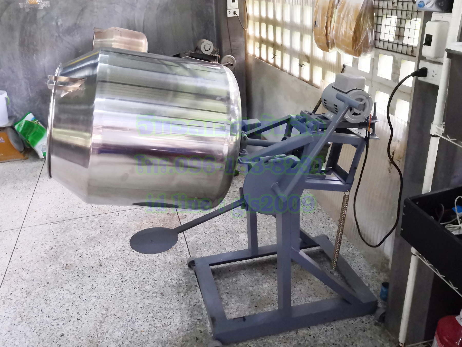 เครื่องคั่วพริก7-10กิโลกรัม ขนาด25X28นิ้ว