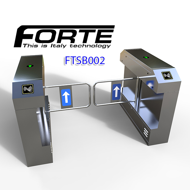 FORTE ระบบประตูโรงงาน Turnstile and Swing Gate รุ่น (FTSB002) Flap Barier