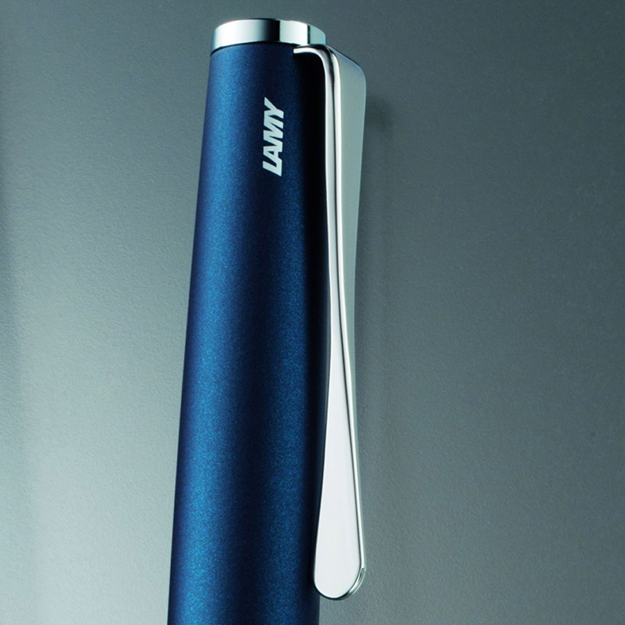 LAMY studio imperial blue rollerball pen
