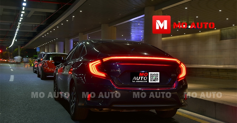 ไฟท้าย M-Concept V2 พร้อมไฟฝากระโปรงท้าย CIVIC FC / FC MC 2019