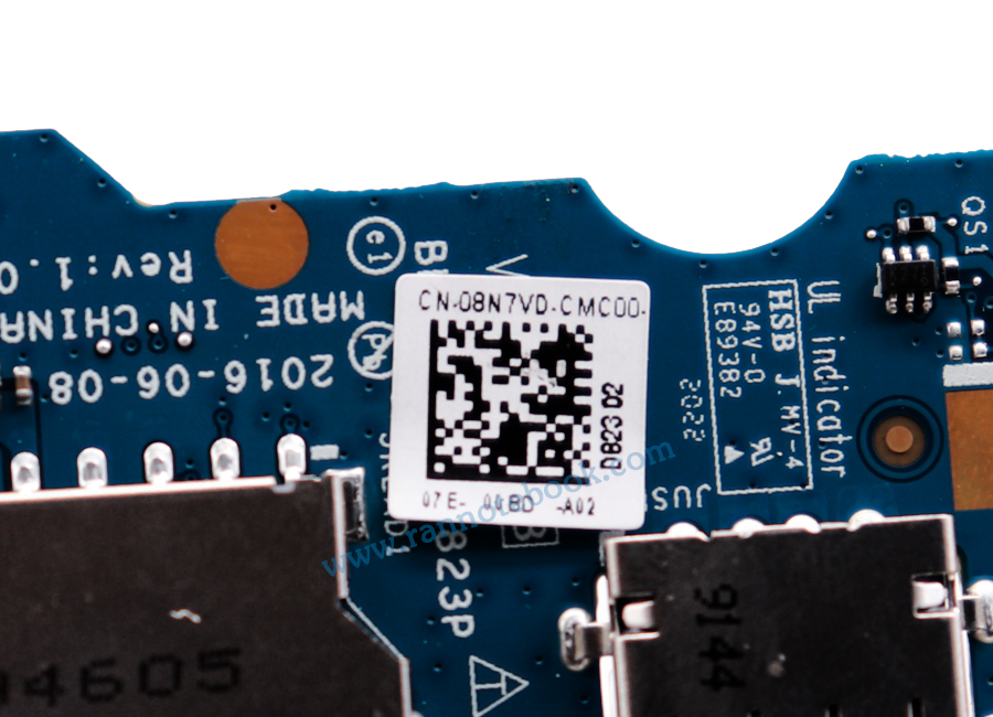 IO Board Dell Inspiron 7460 Power Switch Dell Inspiron 7460 แท้ สวิทช์ Dell 7460 แท้ ปุ่มสวิทช์ ของแท้ ตรงรุ่น ตรงสเปก รับประกันศูนย์ Dell Thailand ราคา พิเศษ